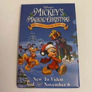 Disney's Mickey's Magical Christmas button